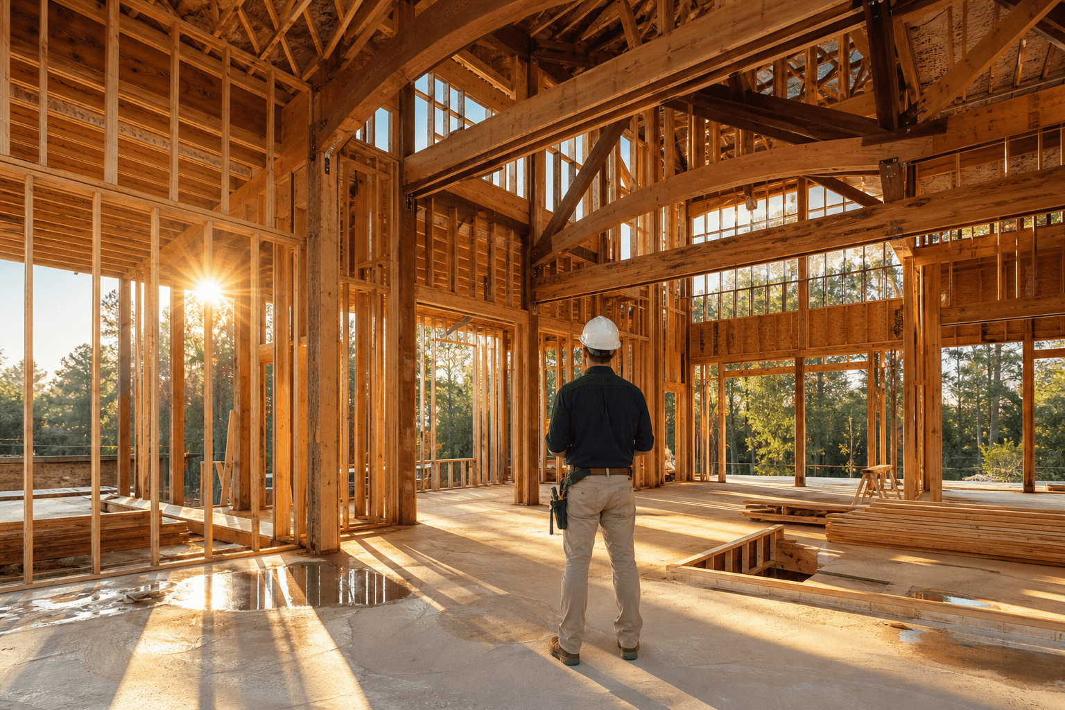 Construction site review